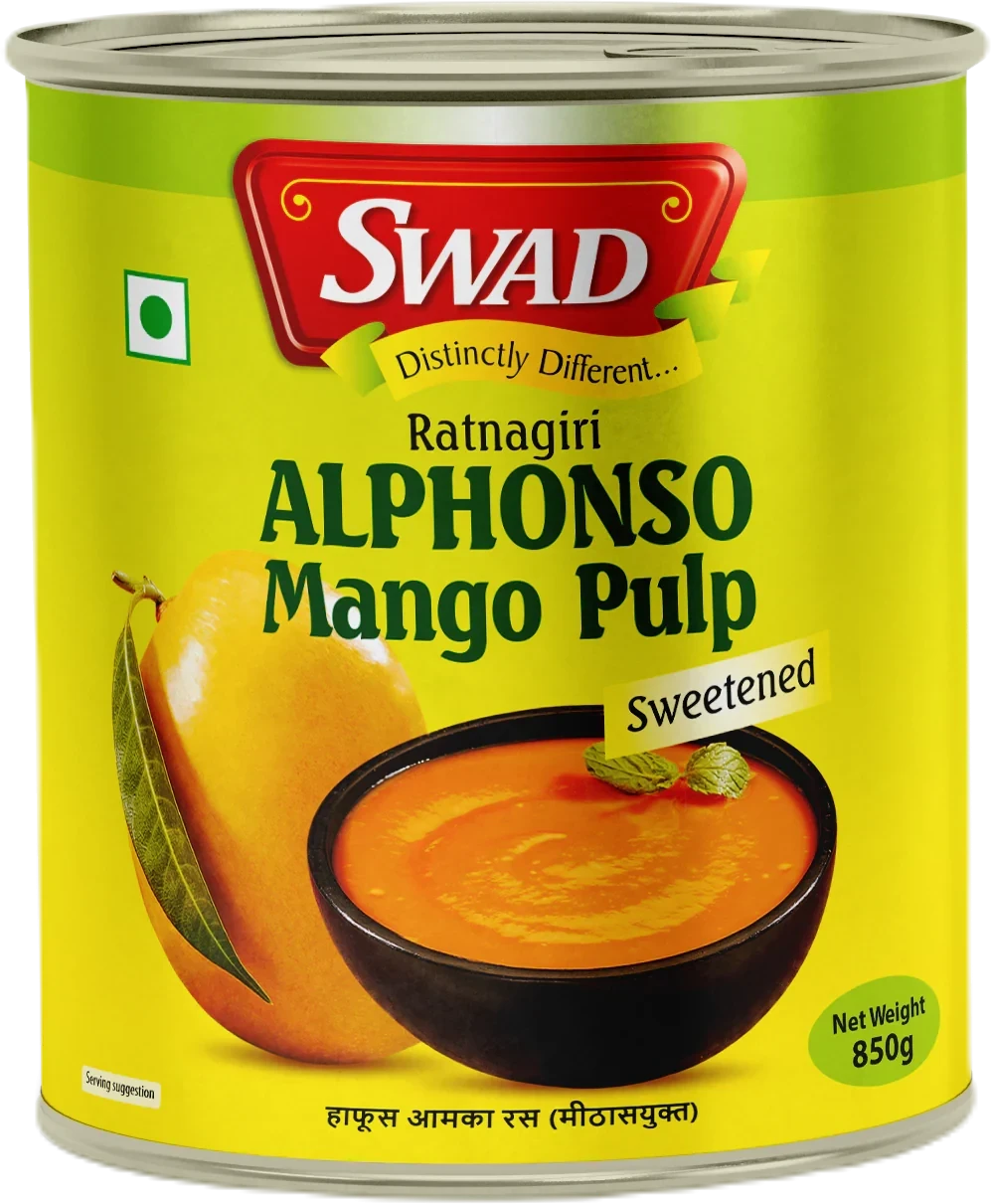 Swad Alphonso Mango Pulp 850 GM